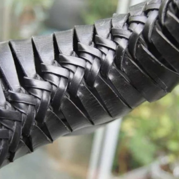 Rare ANN DEMEULEMEESTER Black Cut-out Leather Low Boots (Size 7) - Picture 2 of 11